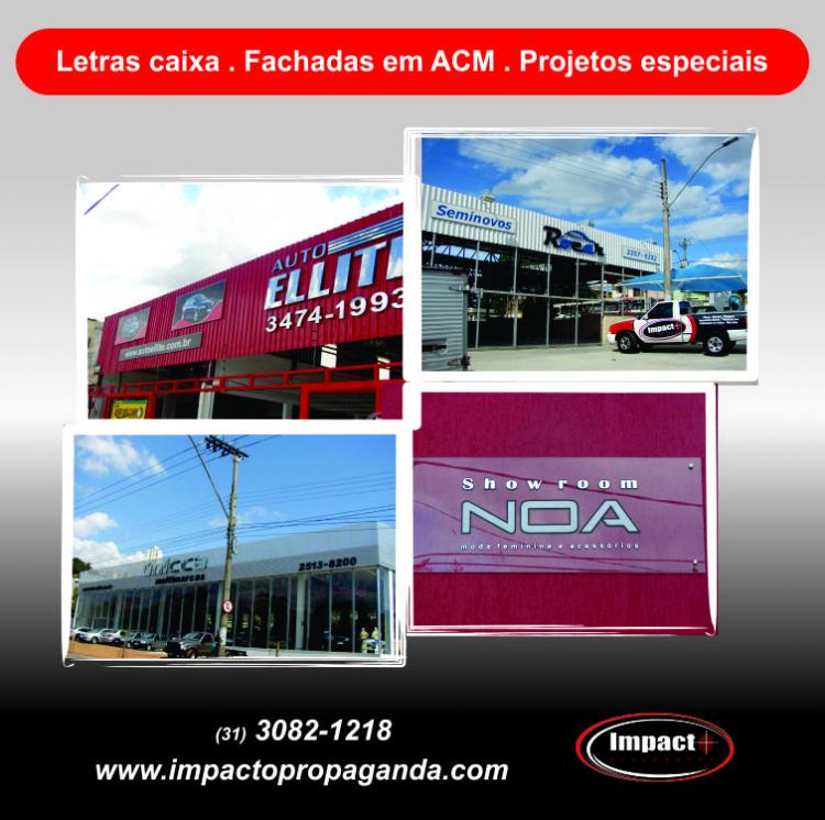 Impacto Propaganda, Banners | Qualidade fotográfica, Plotagem em veiculos,Placas em ACM, fachadas em acm, placas, letras caixa, placas, adesivos para carros das, ACM,  plotagem de veiculos, Placas em bh, ACM,  FACHADAS EM ACM bh, placas, plotagem de veiculos em bh, outdoor, pintura de faixas, envelopamentos