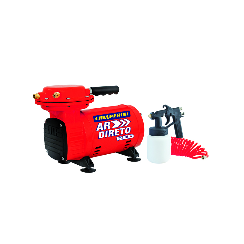 visualizar COMPRESSOR AR DIRETO 1/3HP C/KIT BIVOLT VERMELHO ventilador em Belo Horizonte, cloro em BH, venda de cloro,,