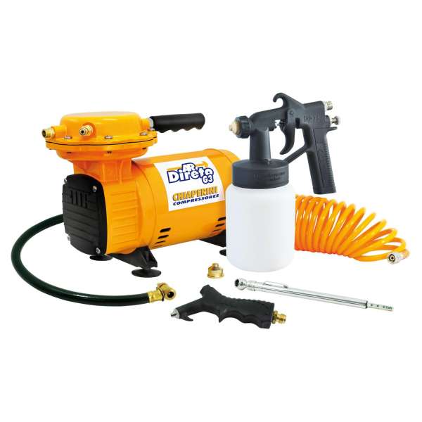visualizar COMPRESSOR AR DIRETO 1/3HP C/KIT BIVOLT CHIAPERINI ventilador em Belo Horizonte, cloro em BH, venda de cloro,,