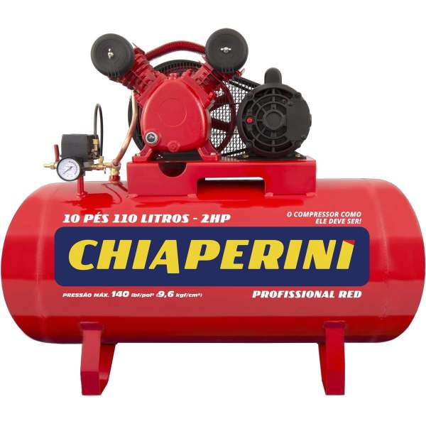 visualizar COMPRESSOR AR 2,0HP 10/100L 140LB MONOFÁSICO CHIAPERINI ventilador em Belo Horizonte, cloro em BH, venda de cloro,,