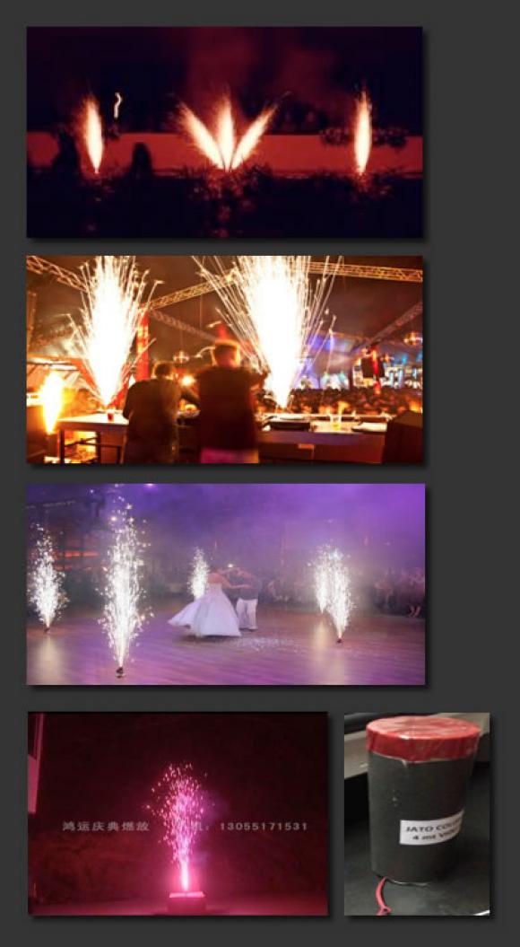 visualizar SILVER JATO COLORIDO fogos indor, fogos para eventos, sparkles para casamentos, neve artificial, jet co2, bolinha de sabao, gerbs , cascata , fogos para reveillon, show pirotecnico, pirotecnia, MAQUINA NEVE, FROOZEN, FOGOS DE ARTIFICIOS, PIROMUSICAL, FOGUETE, FOGOS, ACIONADOR,