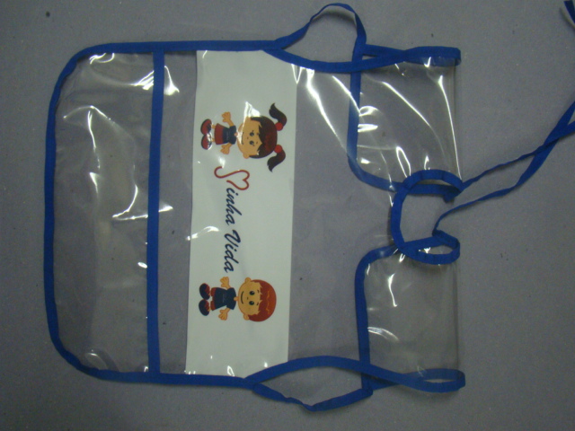 Avental em pvc, avental infantil, avental para escolinha, avental escolar infantil, avental transparente, avental personalizado, fabrica de avental ,