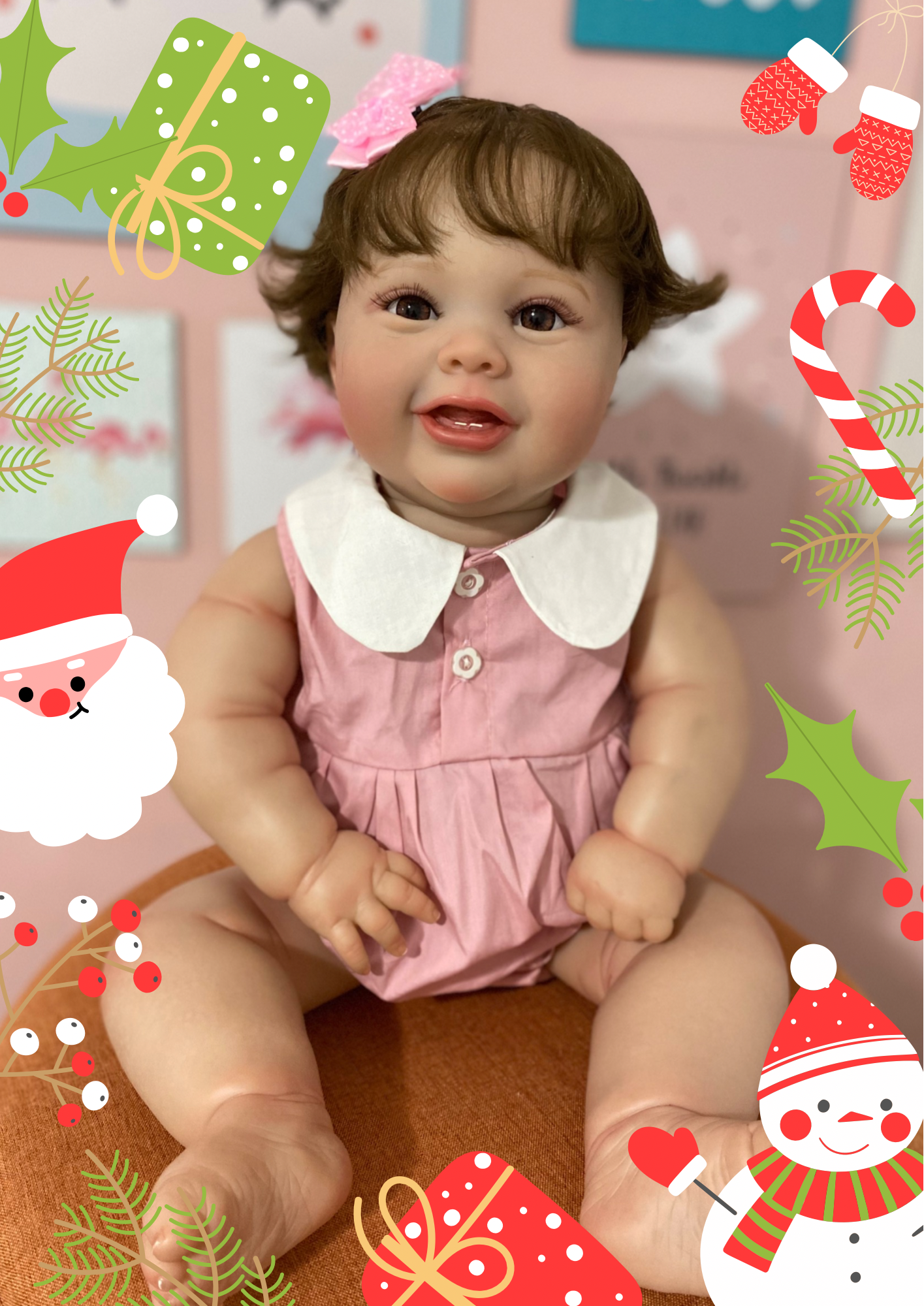 Bebê Reborn Realista Com Corpinho de Silicone