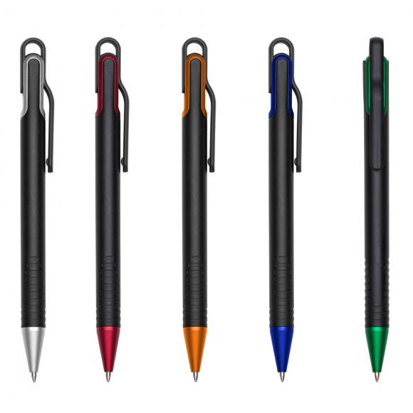 Caneta plastica, caneta em BH, brinde, brindes em bh, brinde bh, caneta personalizada, caneta com detalhes coloridos, caneta magica ,