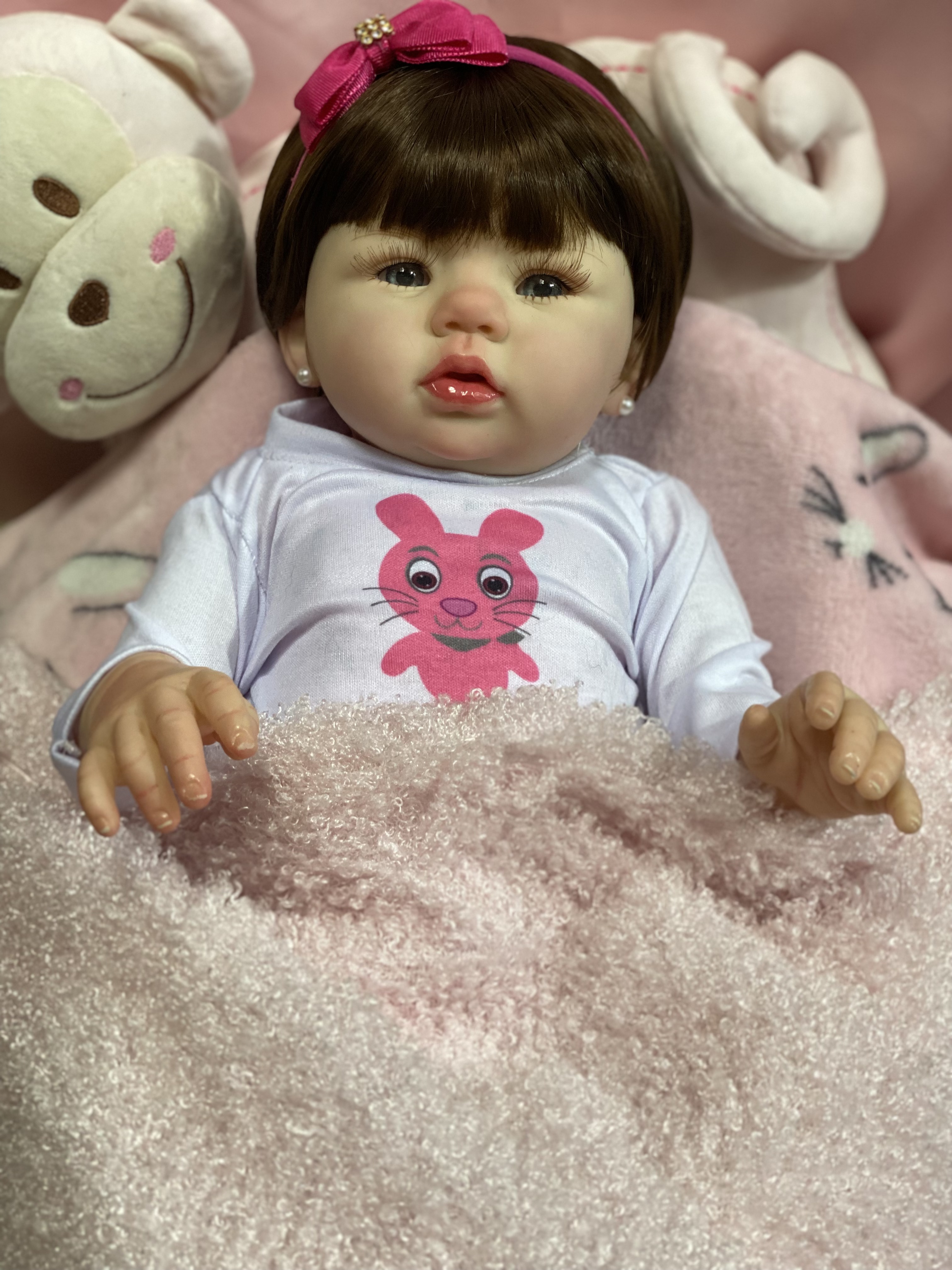 Bebê Reborn de Silicone - Boneca Bebê Reborn 