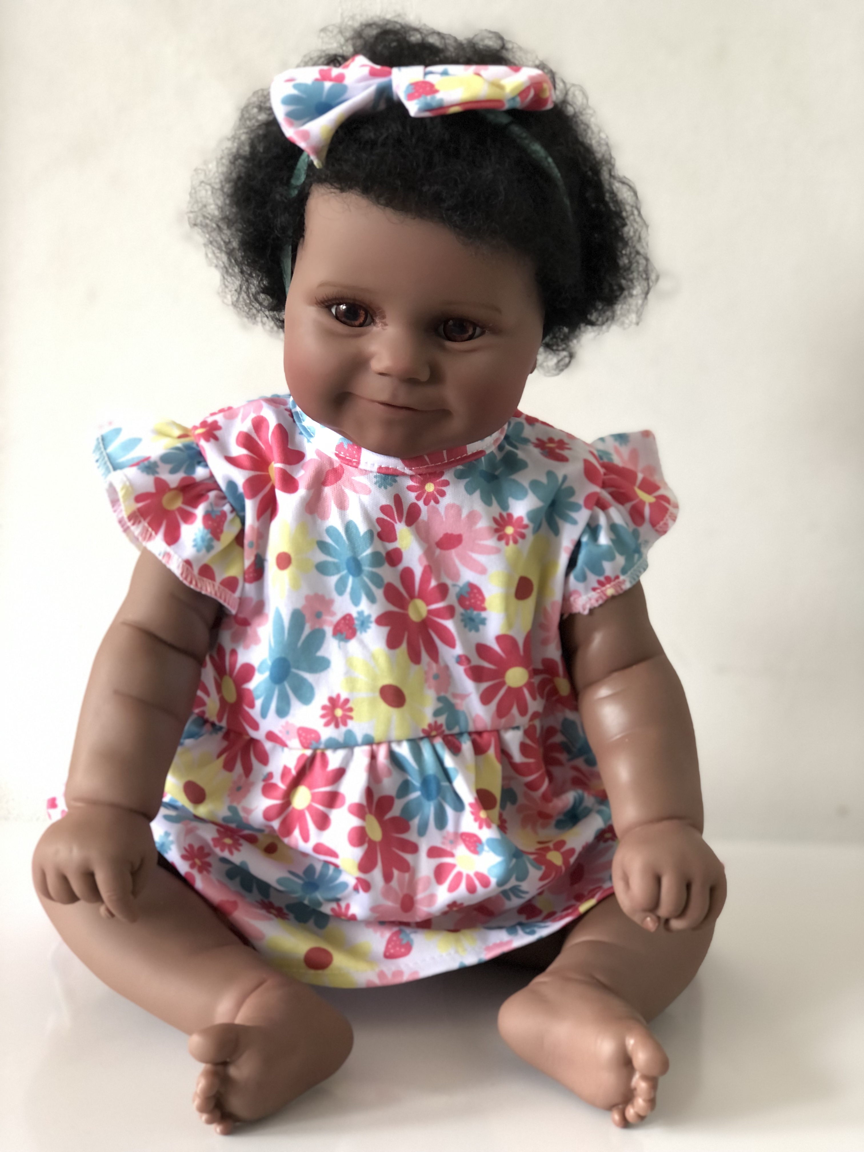 Bebe Reborn menina negra entrega imediata Bebes Reborn NEGRAS Planeta Reborn BH